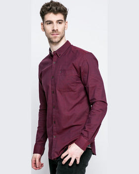 Camasa Tommy Hilfiger castaniu