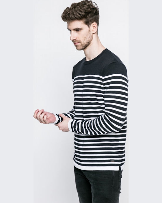 Pulover Jack and Jones bleumarin