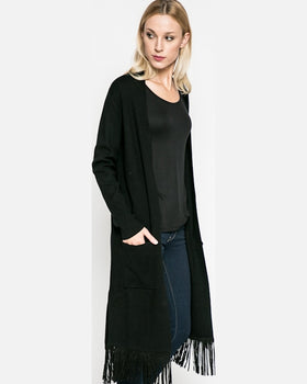Pulover Trussardi cardigan negru