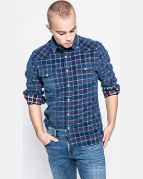 Camasa Tommy Hilfiger bleumarin