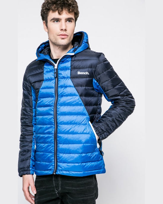 Geaca Bench de puf albastru