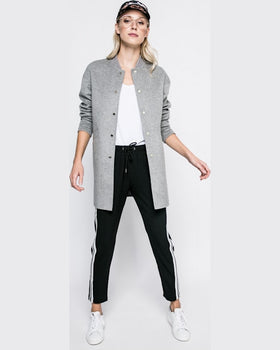 Palton Tommy Hilfiger carmen gri deschis