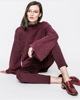 Pulover Vero Moda purpuriu