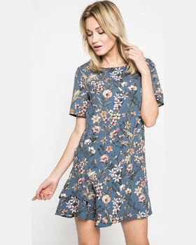 Rochie Kiss My Dress albastru