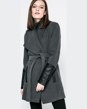 Palton Vero Moda negru cărbune