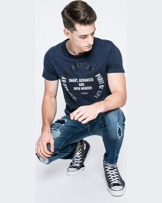 Tricou Tom Tailor bleumarin