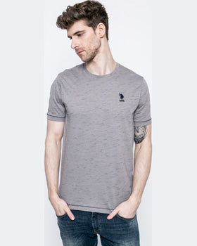 Tricou US Polo negru cărbune