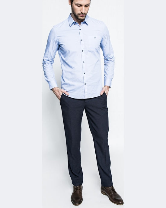 Pantaloni Medicine grand hotel budapest bleumarin