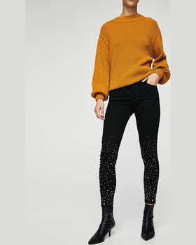 Jeansi Mango stones gri