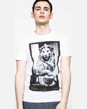 Tricou Medicine grand hotel budapest alb