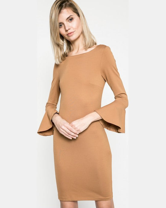 Rochie Kiss My Dress bej