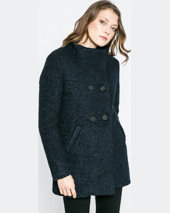 Palton Only bleumarin