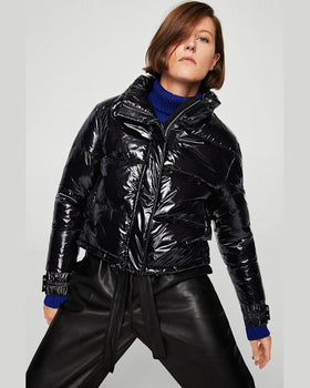 Geaca Mango saturno negru