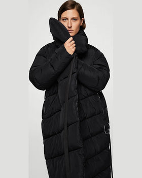 Geaca Mango conon oversize negru