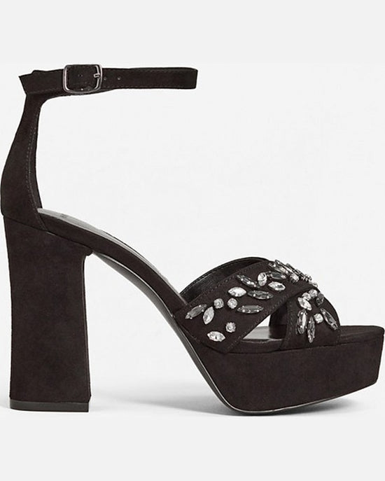 Sandale Mango lily negru