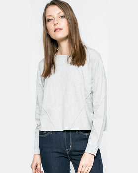 Bluza Only jinnou gri deschis