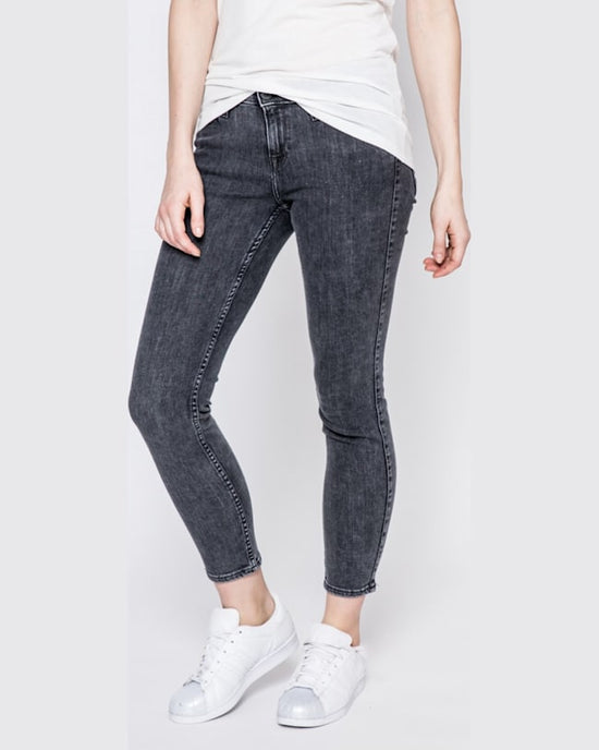 Jeansi Lee scarlett zip pocket gri