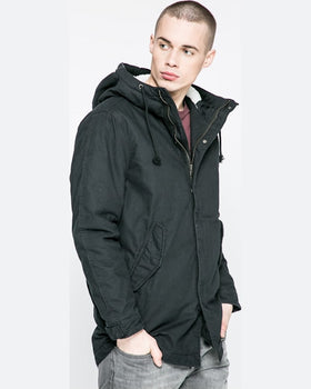 Parka Jack and Jones hanorac negru