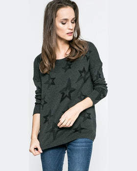 Pulover Only roxanne negru cărbune