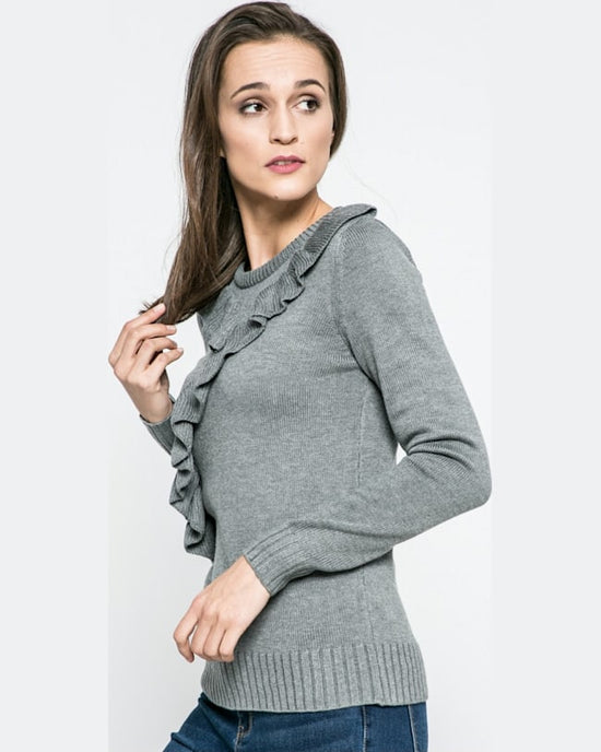 Pulover Vila karlina gri deschis
