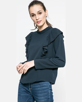 Camasa Jacqueline de Yong bleumarin