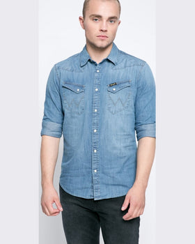 Camasa Wrangler albastru