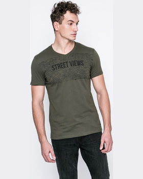 Tricou Tom Tailor verde