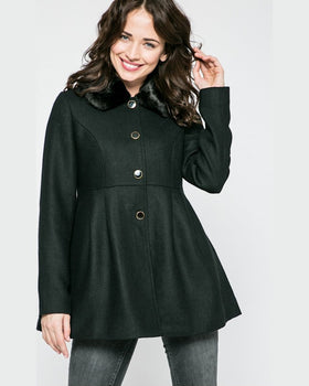 Palton Only krissy negru