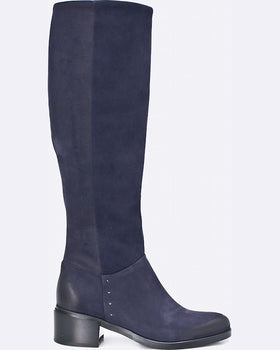 Cizme Carinii bleumarin