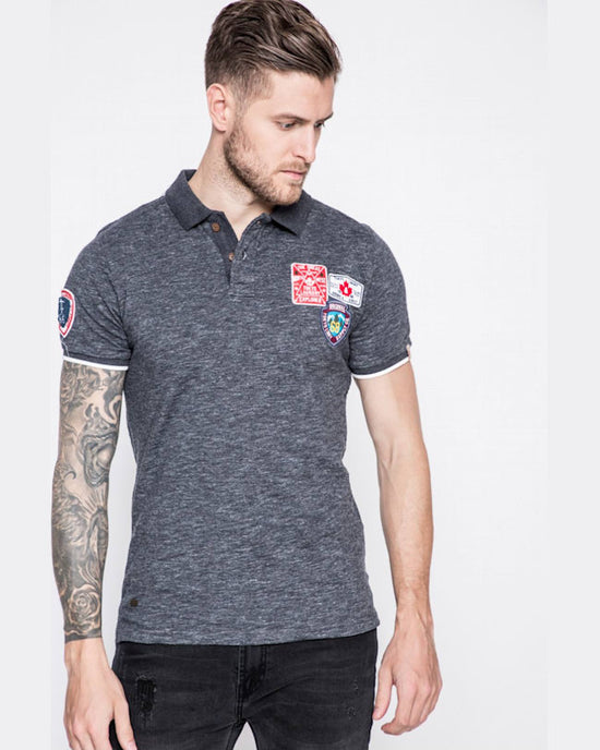 Tricou Tokyo Laundry polo gri