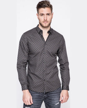 Camasa Jack and Jones negru cărbune
