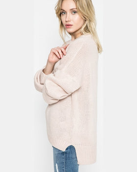 Pulover Answear roz pastelat