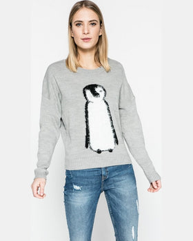 Pulover Tally Weijl spuacnani gri