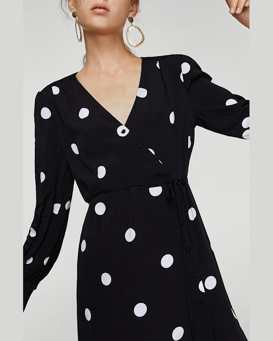 Rochie Mango havana negru