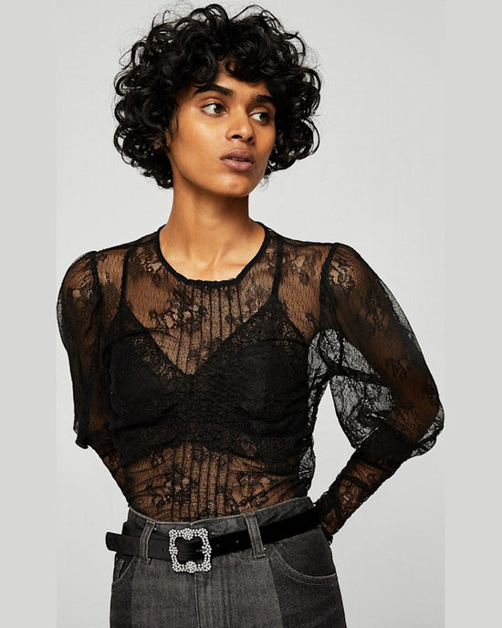 Bluza Mango sandra negru