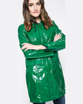 Trenci Answear palton de ploaie sporty fusion verde