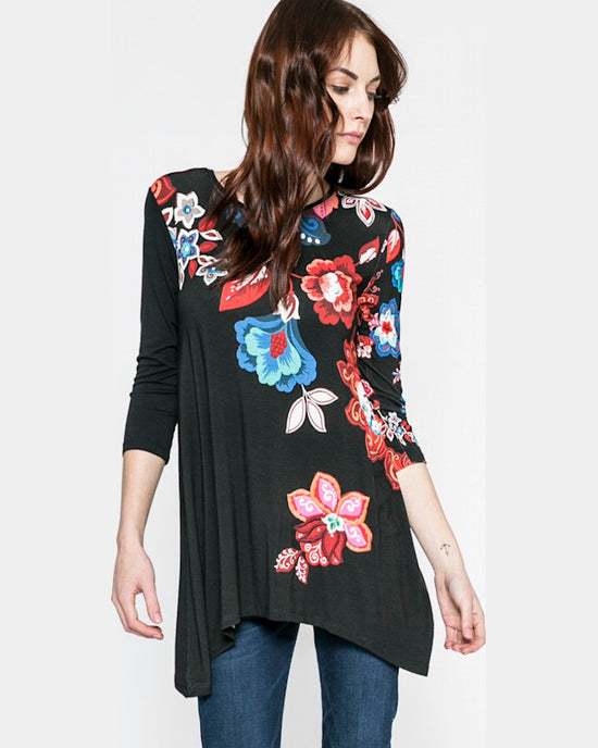 Bluza Desigual manga negru