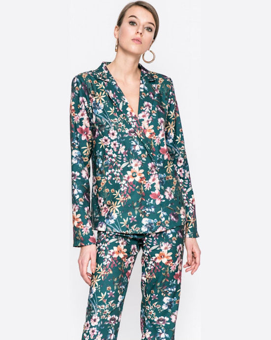 Sacou Vila verde spre gri