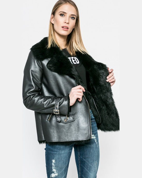 Geaca Guess sparkling negru