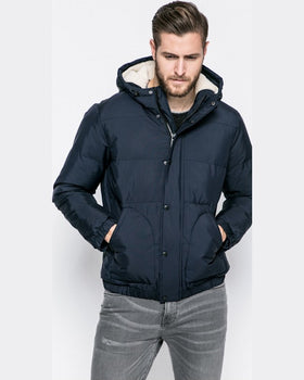 Geaca Review bleumarin