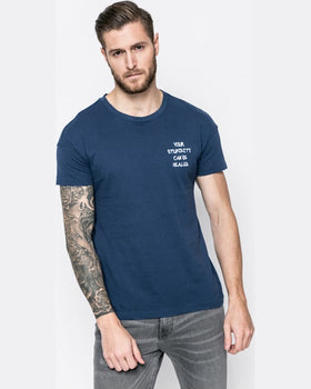 Tricou Review albastru