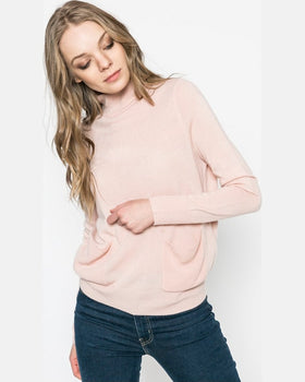 Pulover Vero Moda roz murdar