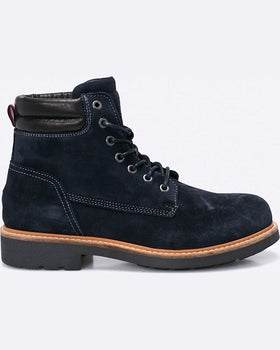 Pantofi Tommy Hilfiger inalti bleumarin