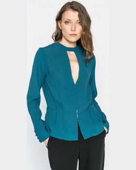 Camasa Pepe Jeans cori albastru spre gri