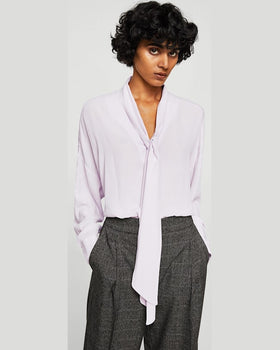 Bluza Mango laz purpuriu