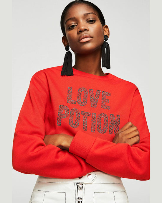 Bluza Mango potion negru