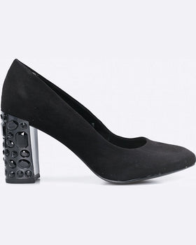 Pantofi Tamaris cu toc negru