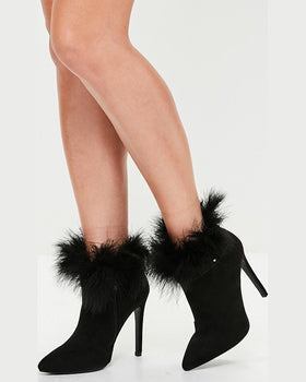 Botine Missguided negru