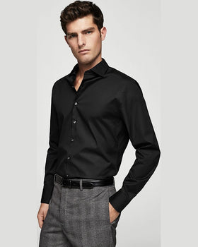 Camasa Mango emeritol negru