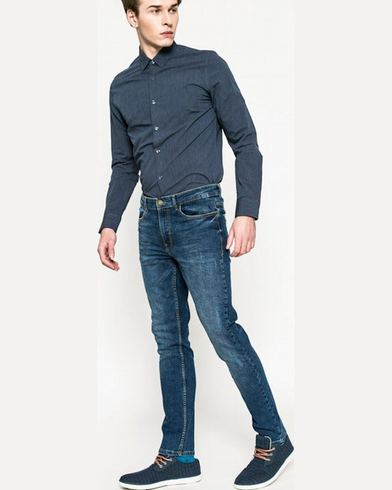 Jeansi Medicine basic albastru